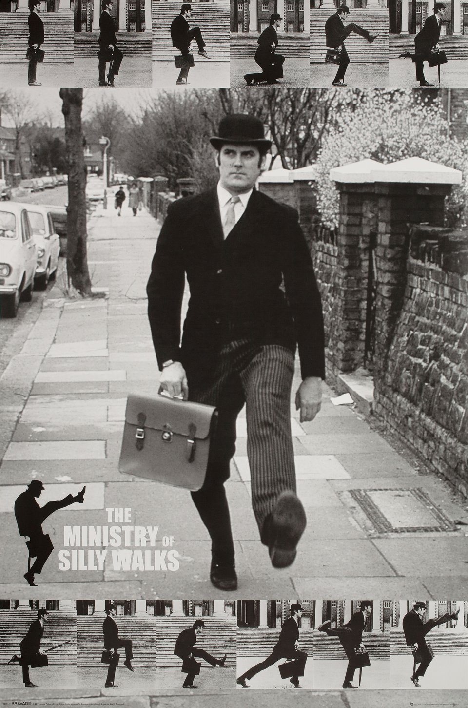 The Ministry of Silly Walks 2019 British Commercial Poster