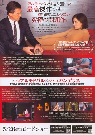 The Skin I Live In Original 2011 Japanese B5 Chirashi Handbill Alternate Image