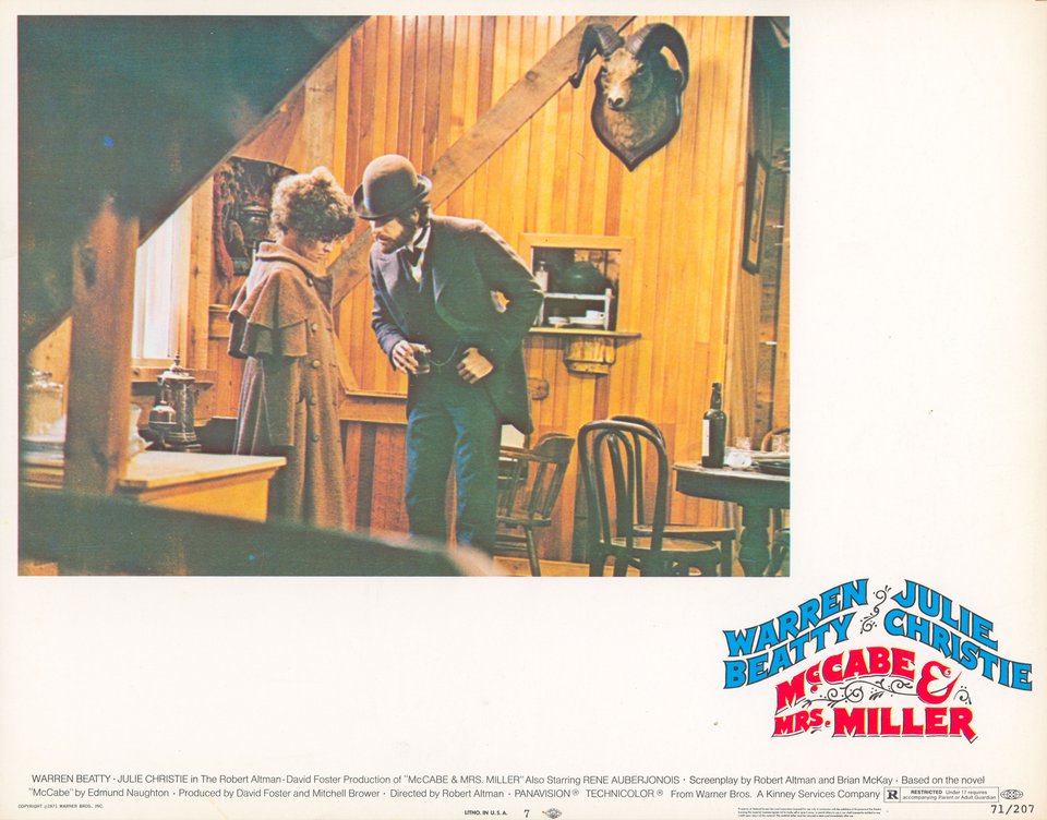 McCabe & Mrs. Miller Original 1971 U.S. Scene Card