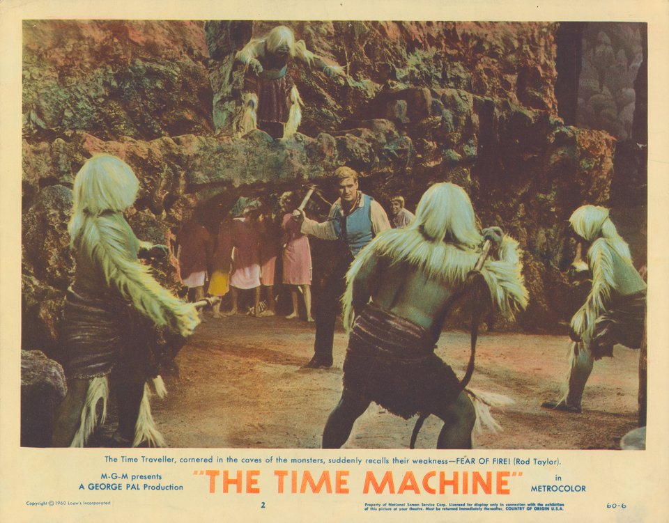 The Time Machine 1960 U.S. Scene Card