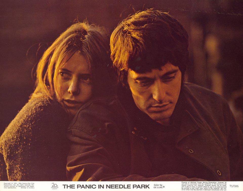 The Panic in Needle Park Original 1971 U.S. Color Photo