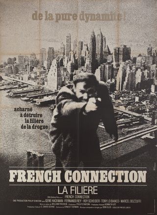 The French Connection Original 1971 French Grande Movie Poster
