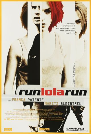 ラン・ローラ・ラン　USオリジナル映画ポスター ラン・ローラ・ラン ポスター RUN LOLA Lサイズ : バニティ
