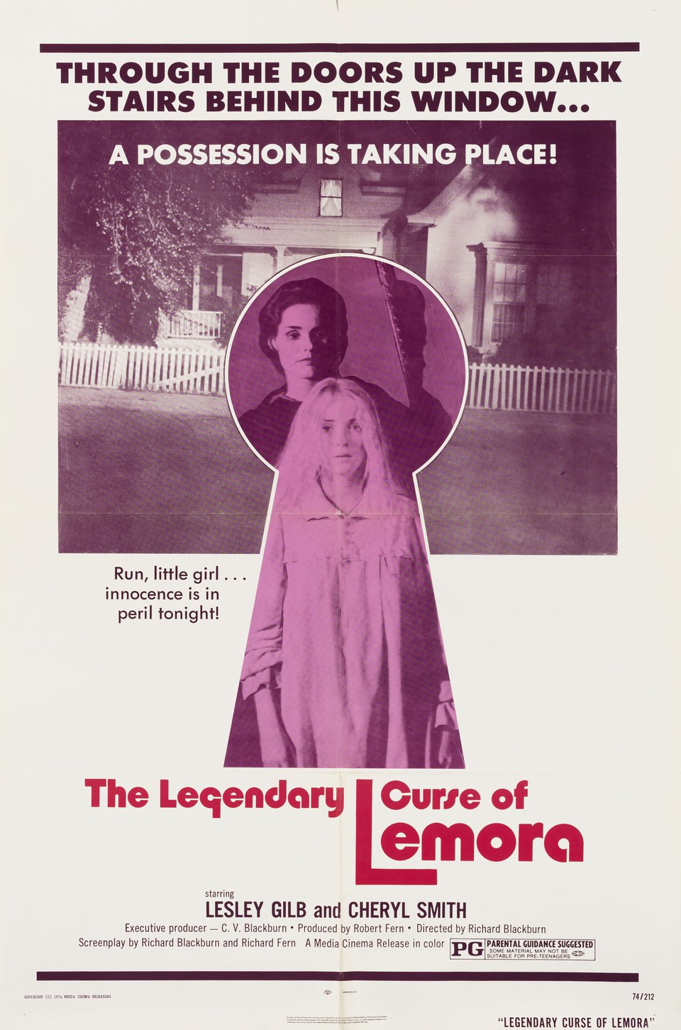 Lemora: A Child's Tale of the Supernatural 1973 U.S. One Sheet Poster