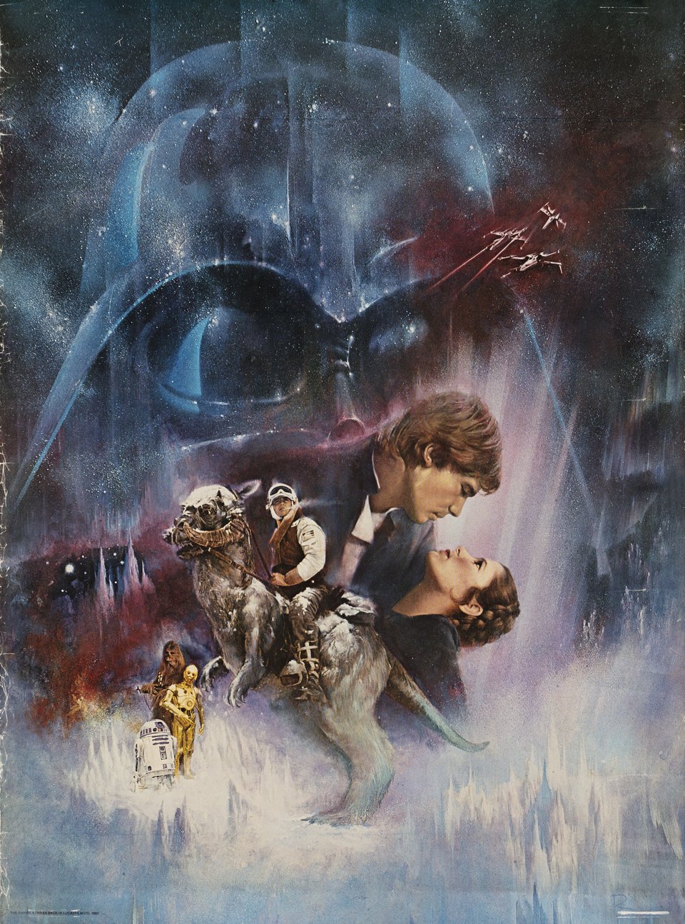 The Empire Strikes Back Original 1980 U.S. Movie Poster