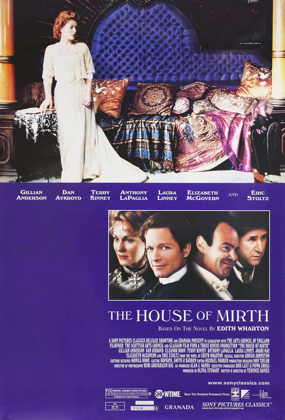 The House of Mirth Original 2000 U.S. One Sheet Movie Poster