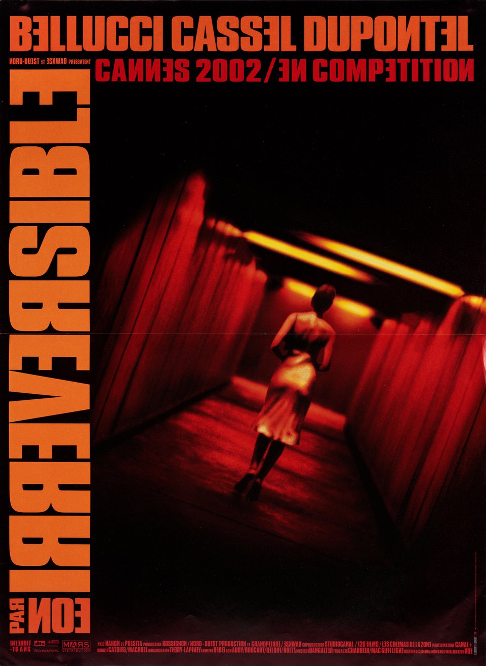 Irreversible Original 2002 French Petite Movie Poster