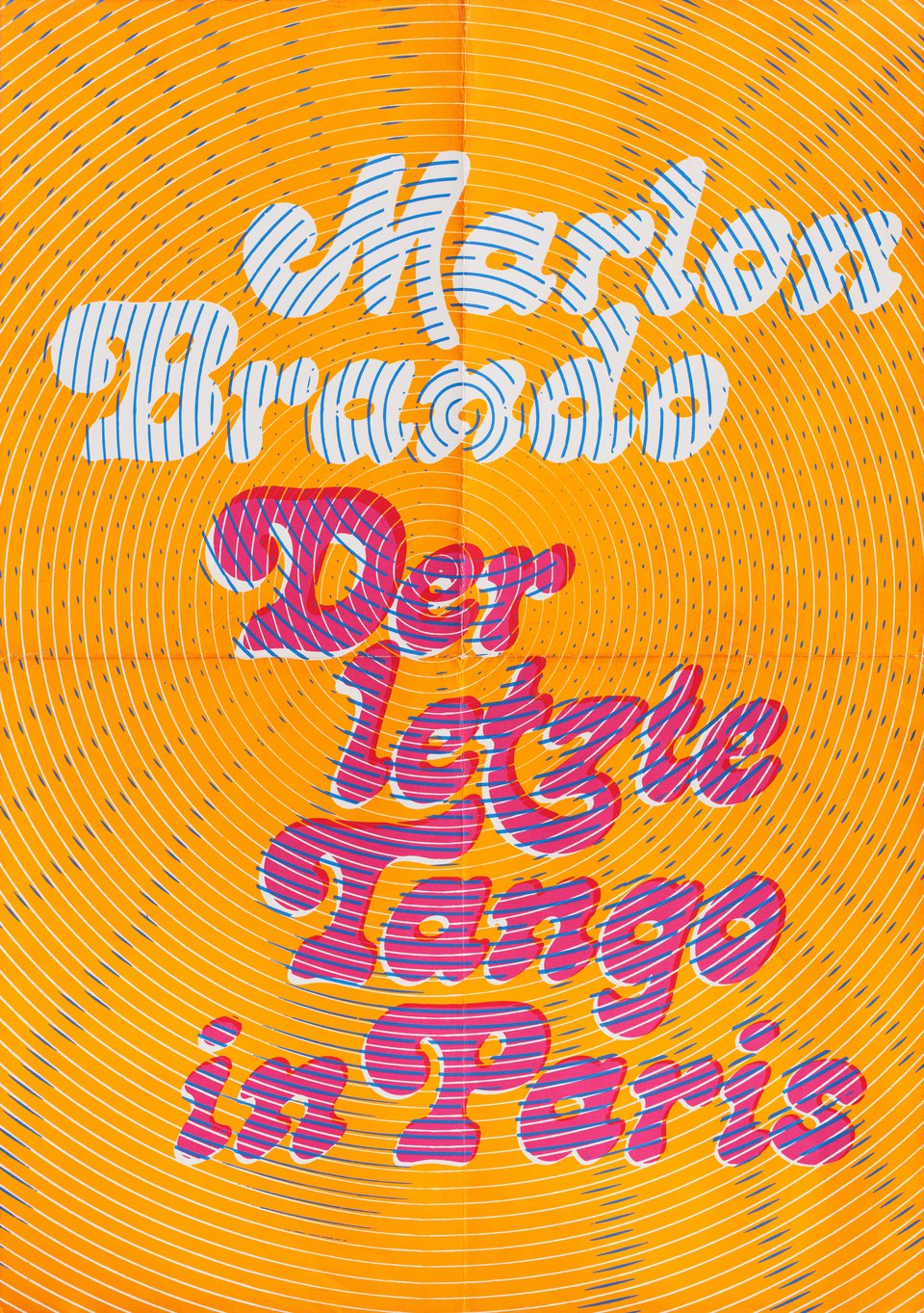 Last Tango in Paris Original 1973 German A2 Movie Poster