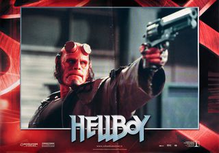 Hellboy Original 2004 Italian Fotobusta Movie Poster Set of 4 Alternate Image