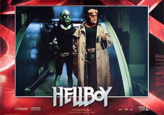 Hellboy Original 2004 Italian Fotobusta Movie Poster Set of 4 Alternate Image