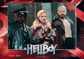 Hellboy Original 2004 Italian Fotobusta Movie Poster Set of 4 Alternate Image