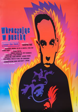 Enter the Void Original 2010 Polish B1 Movie Poster