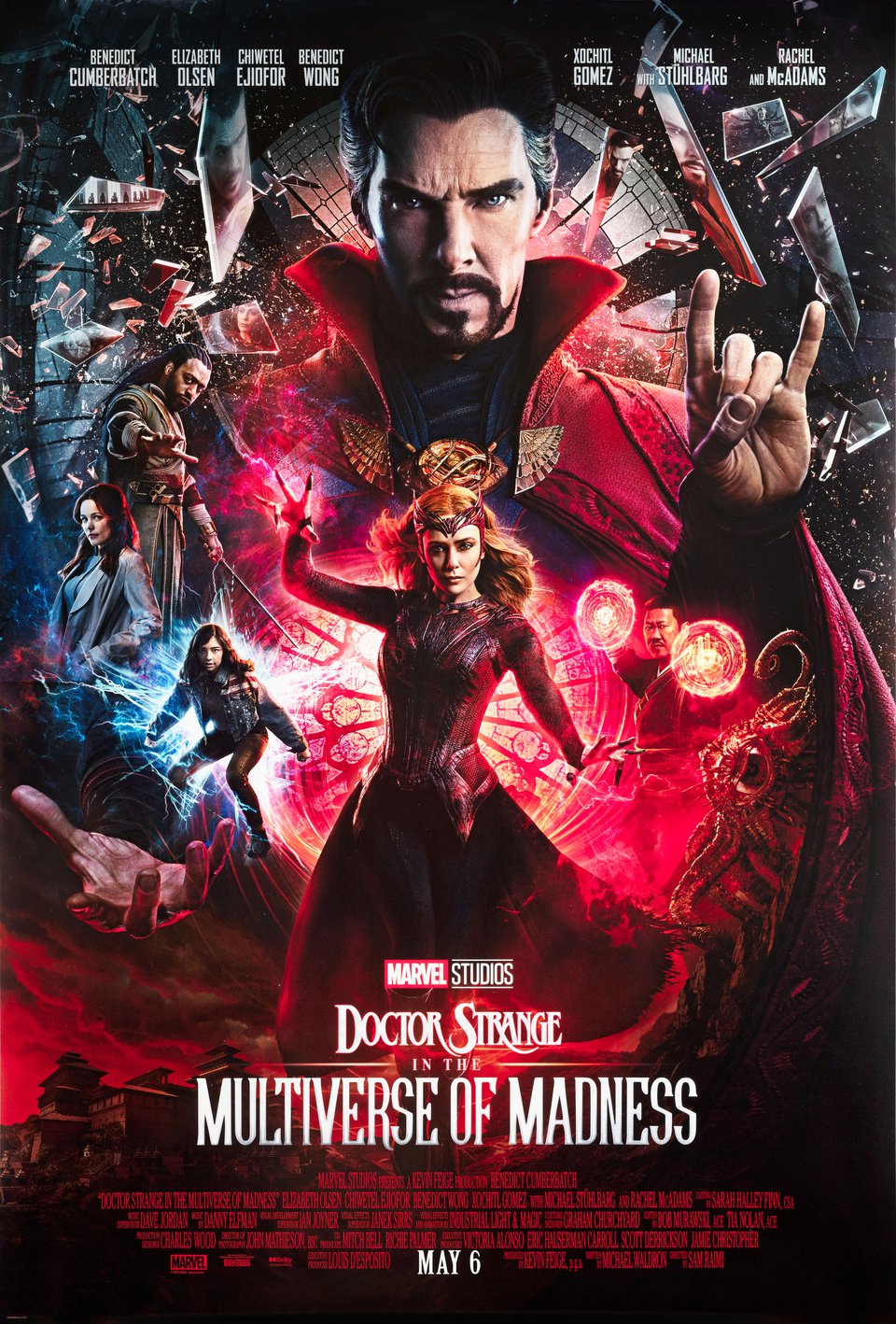 Doctor Strange in the Multiverse of Madness Original 2022 U.S. One Sheet Movie Poster