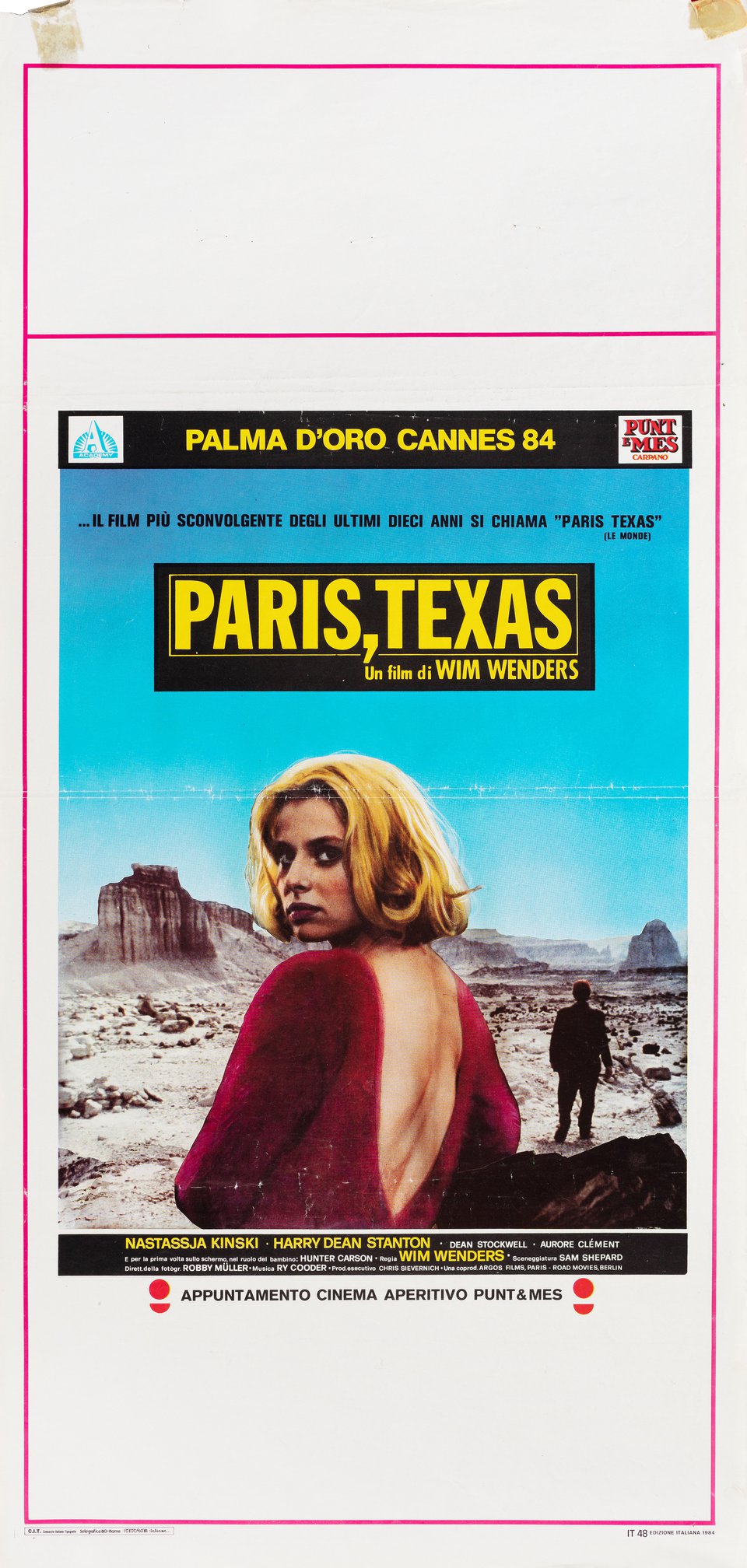 Paris, Texas 1984 Italian Locandina Poster Posteritati Movie Poster Gallery
