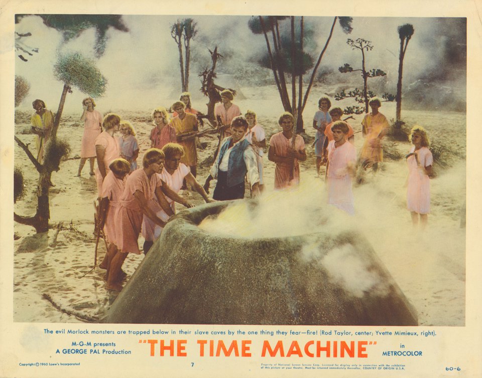 The Time Machine 1960 U.S. Scene Card