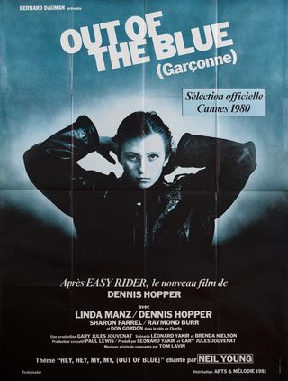Out of the Blue Original 1980 French Grande Movie Poster