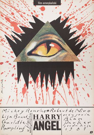 Angel Heart Original 1988 Polish B1 Movie Poster