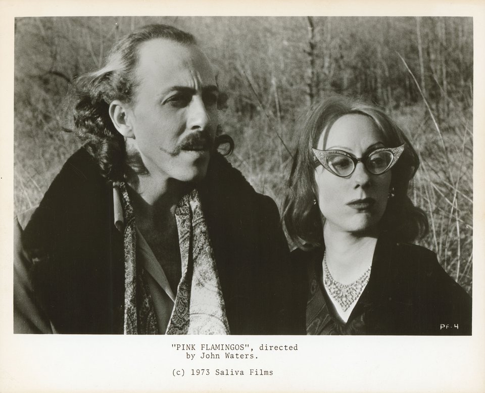 Pink Flamingos Original 1973 U.S. Silver Gelatin Single-Weight Photo