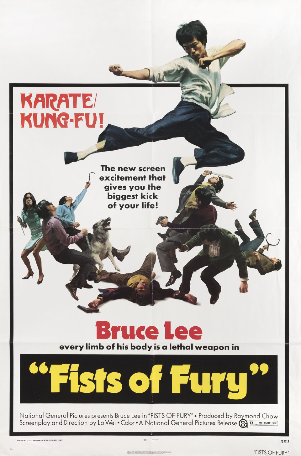 The Big Boss Original 1973 U.S. One Sheet Movie Poster