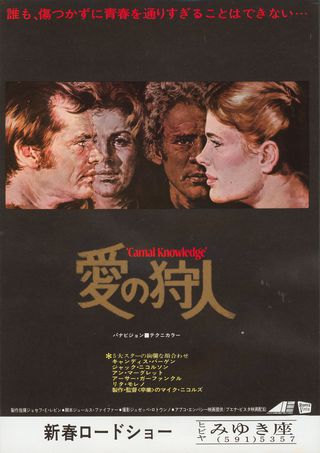 Carnal Knowledge Original 1971 Japanese B5 Chirashi Handbill Alternate Image