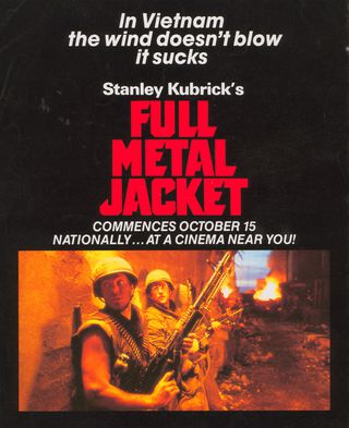 Full Metal Jacket Original 1987 Australian Movie Program Alternate Image