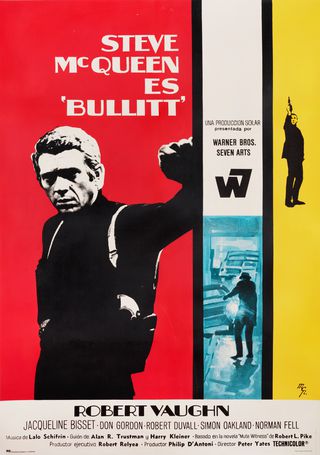 Bullitt (1968) Original Movie Posters - Posteritati Movie Poster Gallery