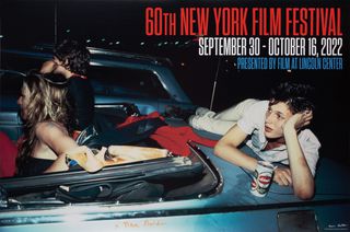 60th New York Film Festival Original 2022 U.S. Poster Signed by Nan Goldin