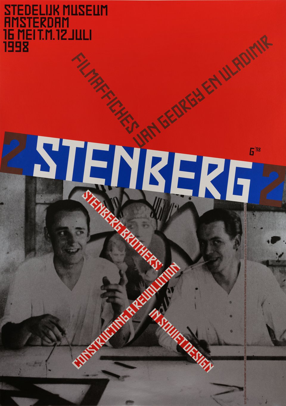 Filmaffiches Van Gregory En Vladamir Stenberg Original 1998 Swiss Movie Poster