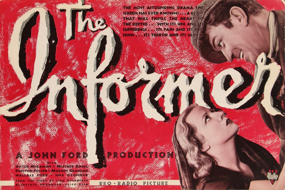 The Informer Original 1935 U.S. Movie Pressbook