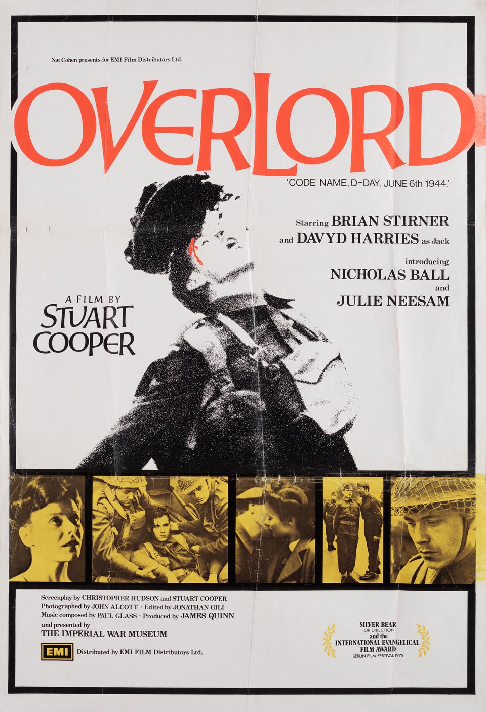 Overlord Original 1975 British One Sheet Movie Poster