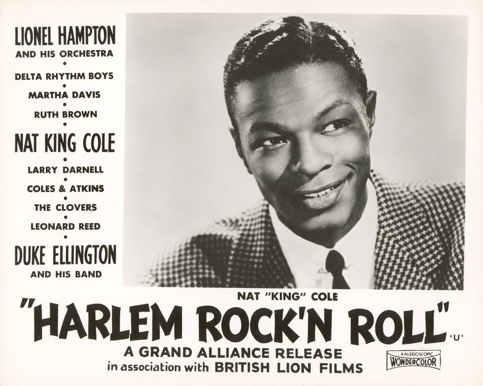 Rock 'n' Roll Revue Original 1961 U.S. Front of House Card