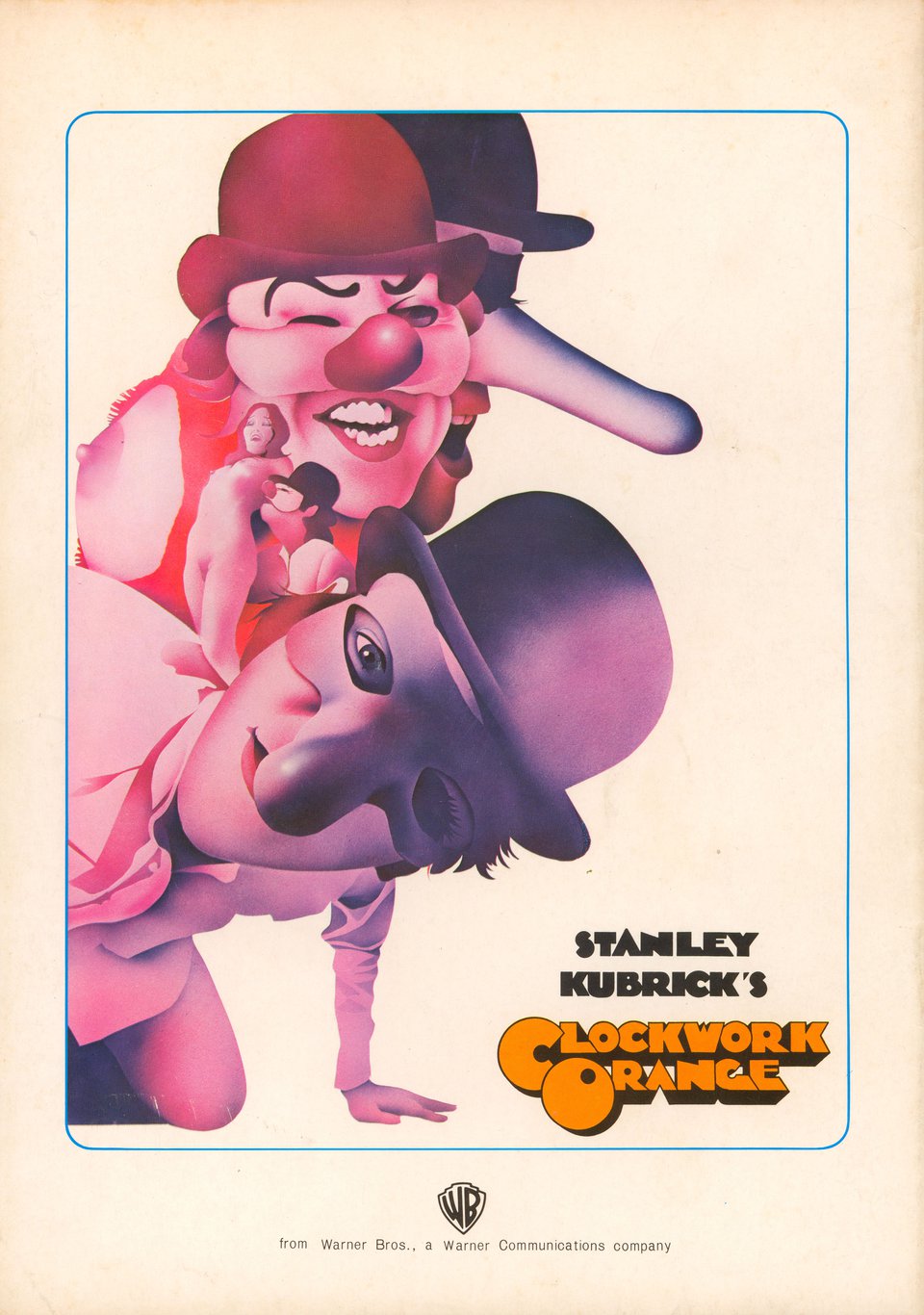 A Clockwork Orange Original 1972 Japanese Movie Program Posteritati