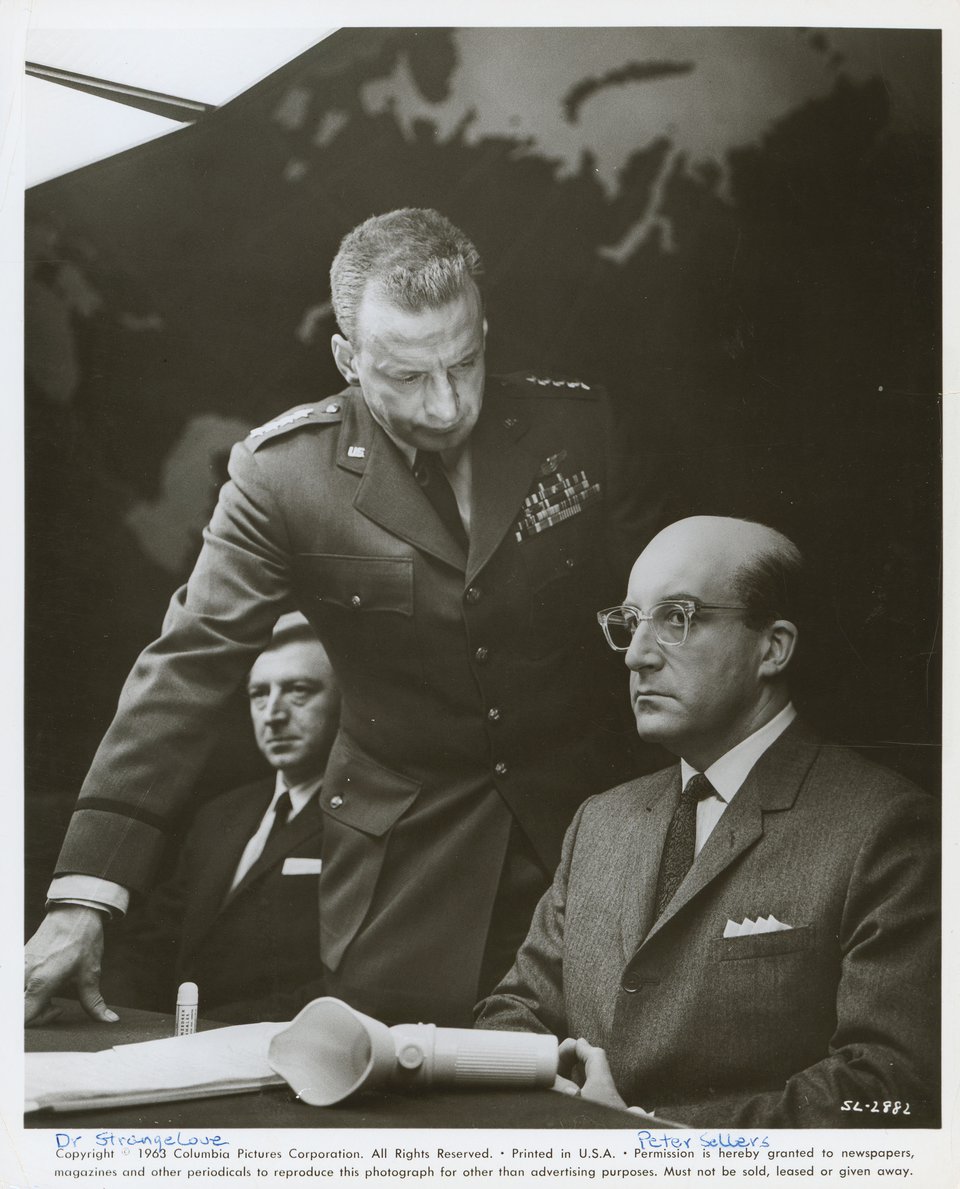 Dr. Strangelove Original 1964 British Silver Gelatin Single-Weight Photo