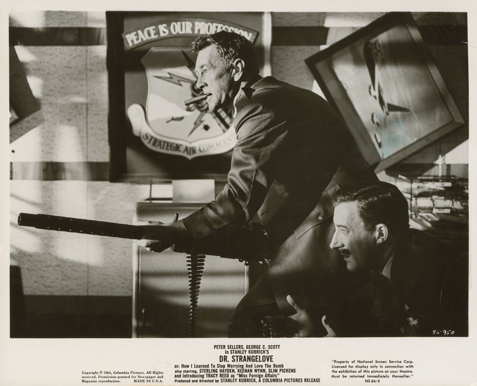 Dr. Strangelove Original 1964 U.S. Silver Gelatin Single-Weight Photo