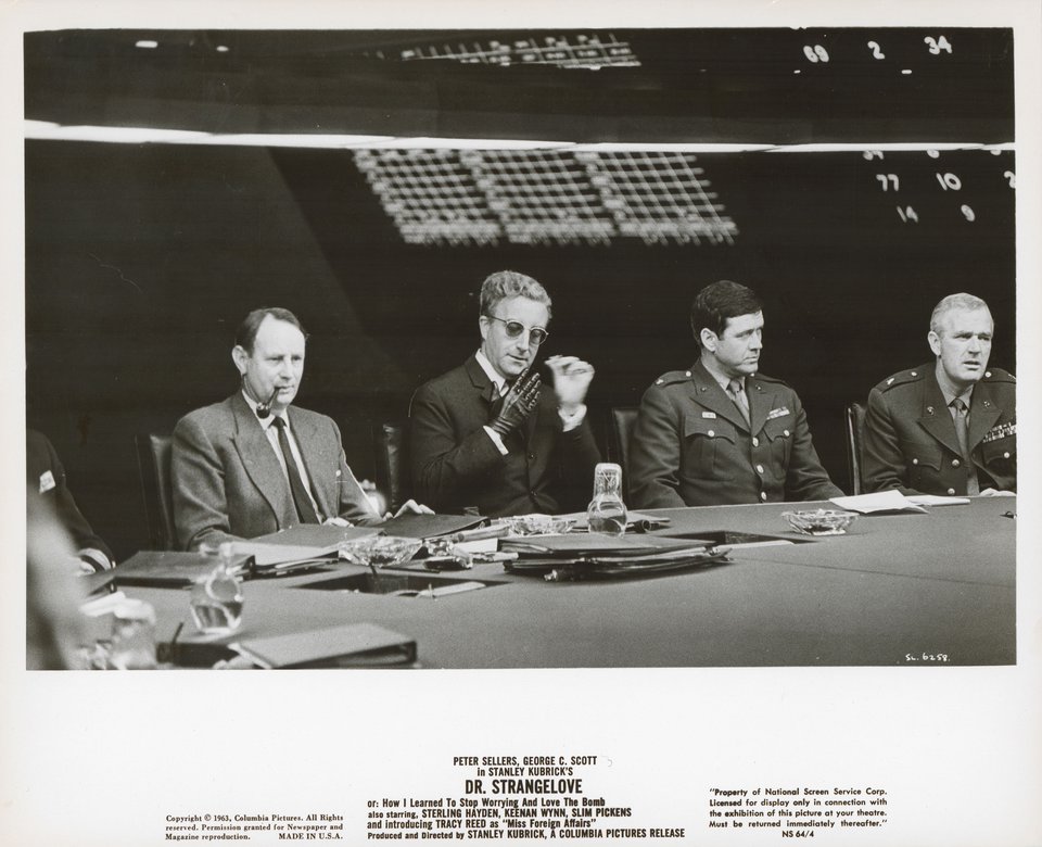 Dr. Strangelove Original 1964 U.S. Silver Gelatin Single-Weight Photo