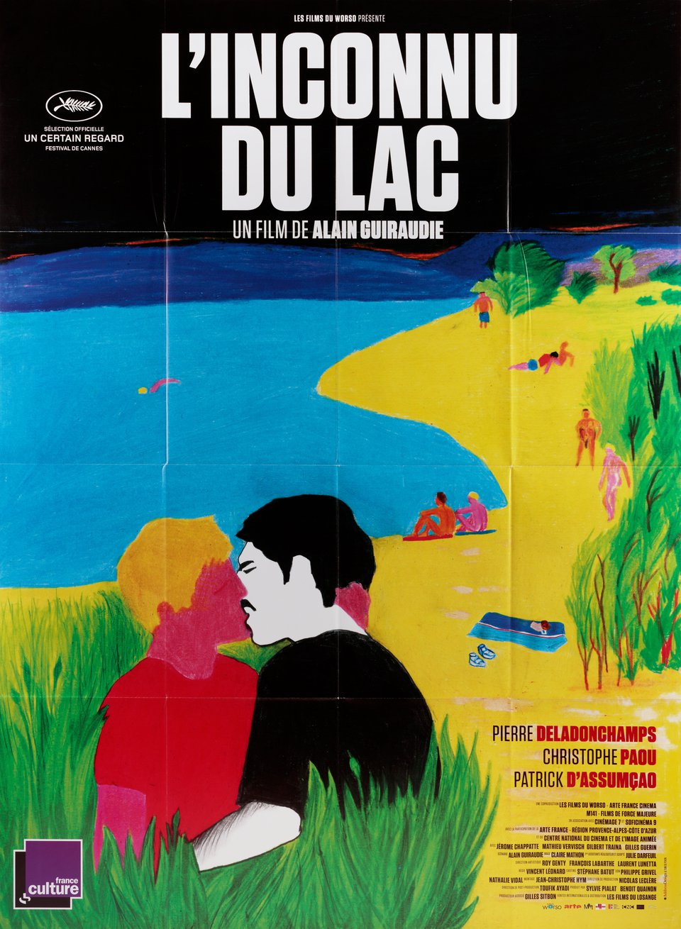 Stranger by the Lake Original 2013 French Grande Movie Poster