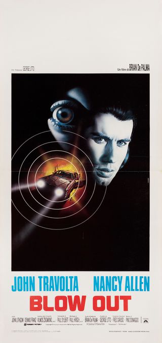 Blow Out Original 1982 Italian Locandina Movie Poster