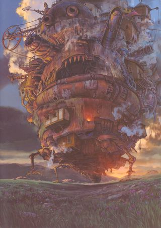 Howl's Moving Castle Original 2004 Japanese Movie Program Alternate Image