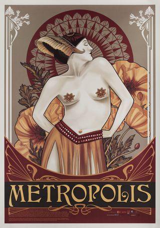 Metropolis Original R2022 Swedish B1 Movie Poster
