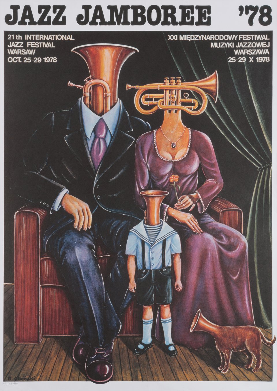 Jazz Jamboree 1978 Original R1990s Polish B2 Poster