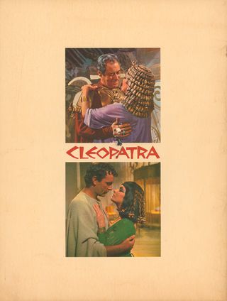 Cleopatra Original 1964 U.S. Movie Program Alternate Image