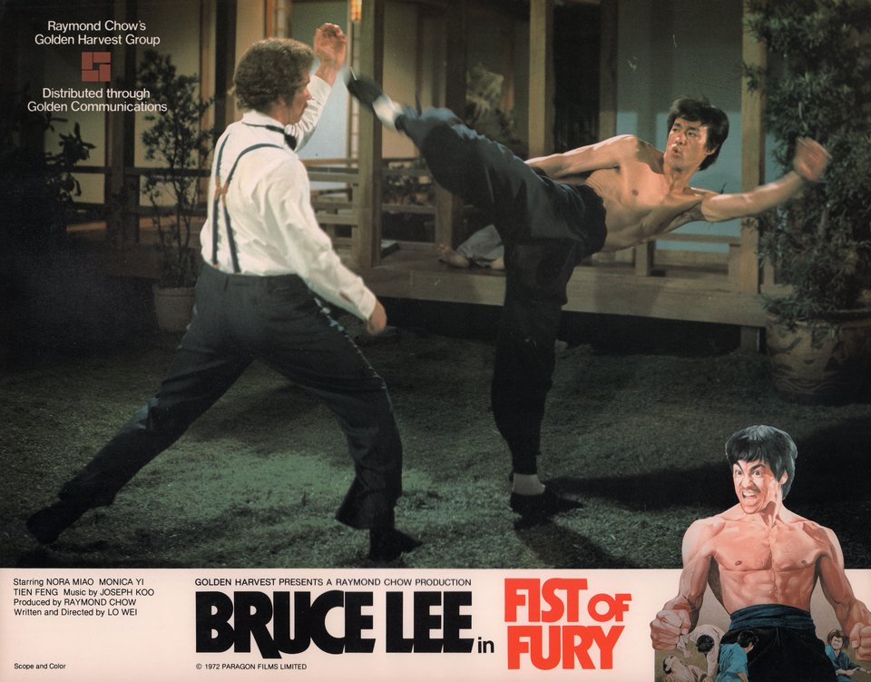Fist of Fury Original R1980s Hong Kong Scene Card