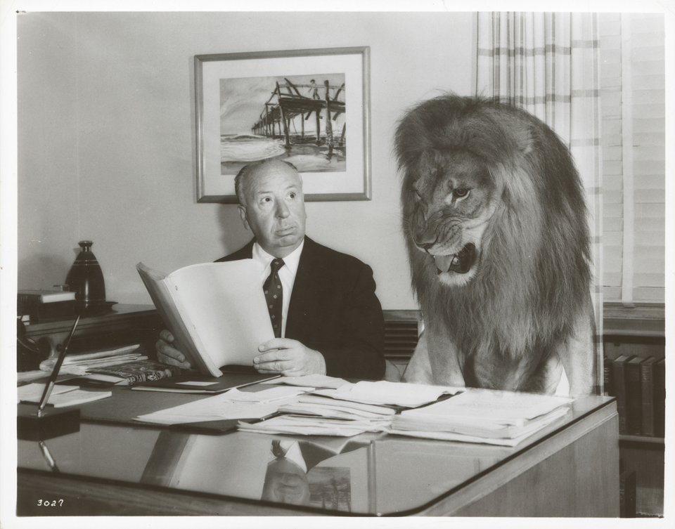 Alfred Hitchcock Original 1960s U.S. Production Photo