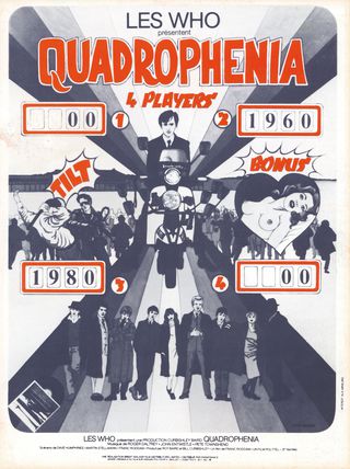 Quadrophenia Original 1979 French A4 Mini Movie Poster Alternate Image