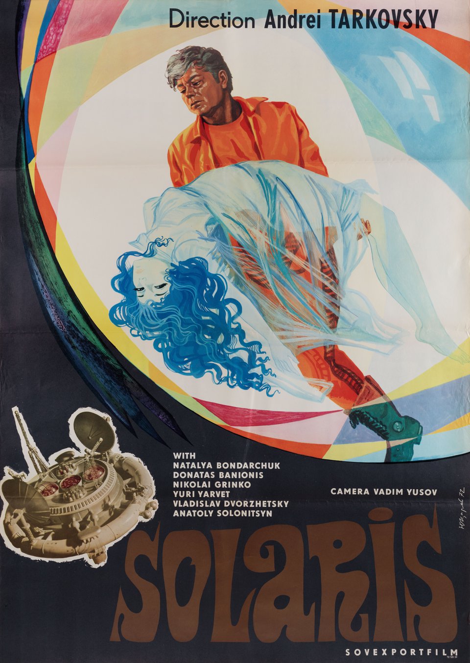 Solaris Original 1972 Russian A0 Movie Poster
