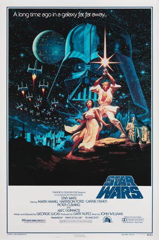 1977 スターウォーズ ドイツ版 ビンテージ ポスター 当時物 アンティーク 1977 スターウォーズ ドイツ版 ビンテージ ポスター 当時物