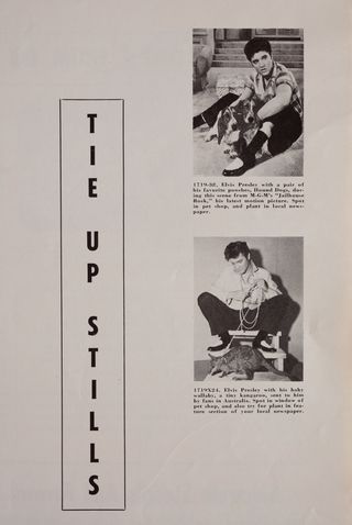 Jailhouse Rock Original 1957 U.S. Movie Pressbook Alternate Image