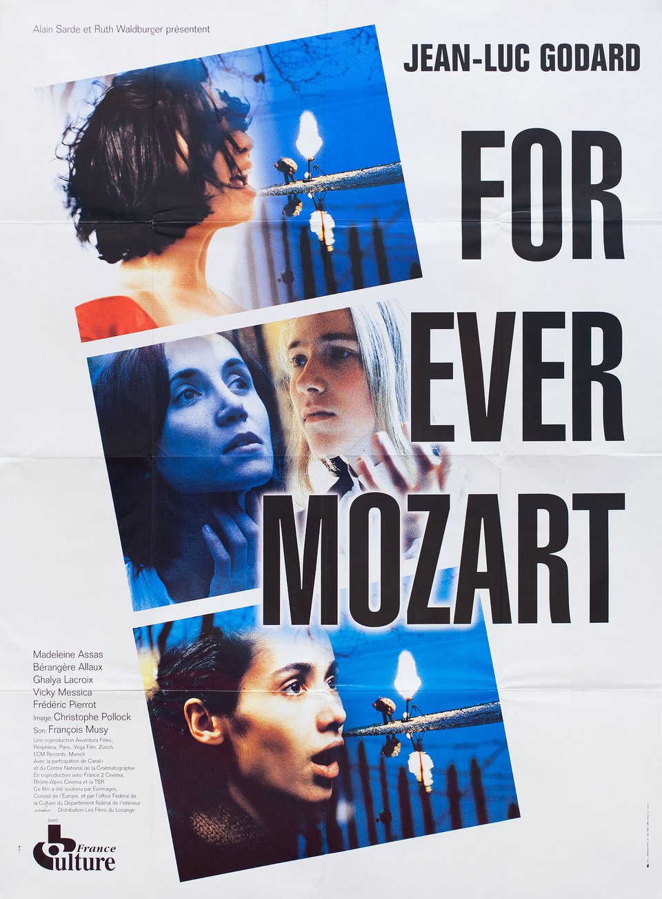 For Ever Mozart Original 1996 French Grande Movie Poster