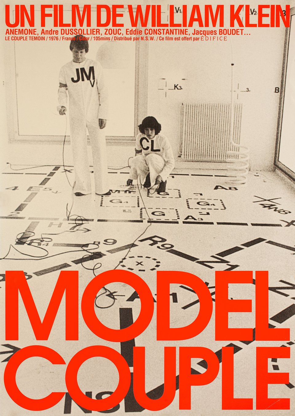 The Model Couple Original 1977 Japanese B3 Movie Poster