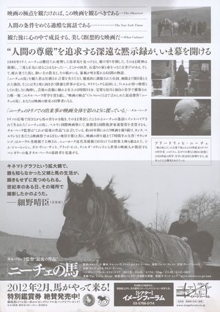 The Turin Horse Original 2011 Japanese B2 Movie Poster Alternate Image